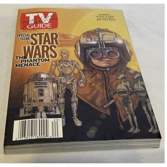 TV Guide Special Issue Star Wars May 15-21 1999 Puget Sound Cable Ed. #1 Cover - Picture 4 of 8